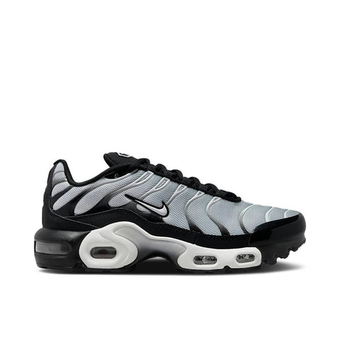 NIKE AIR MAX PLUS BLACK METALLIC SILVER GS